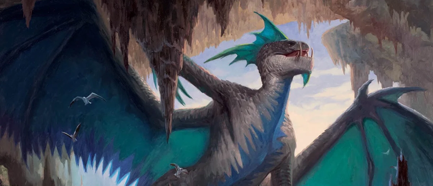 Murktide Regent card artwork from Magic: The Gathering